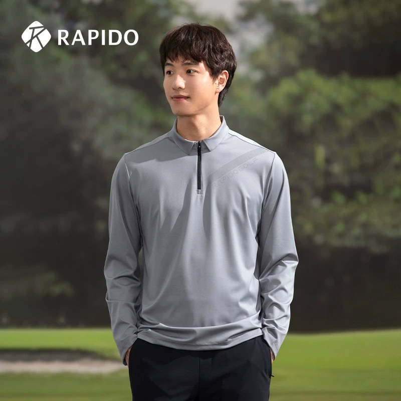 RAPIDO雳霹道新款男士GOLF高尔夫运动卫衣长袖POLO衫CN4141Z08