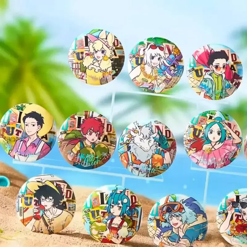 非人哉海岛乌托邦系列马口铁徽章盲盒