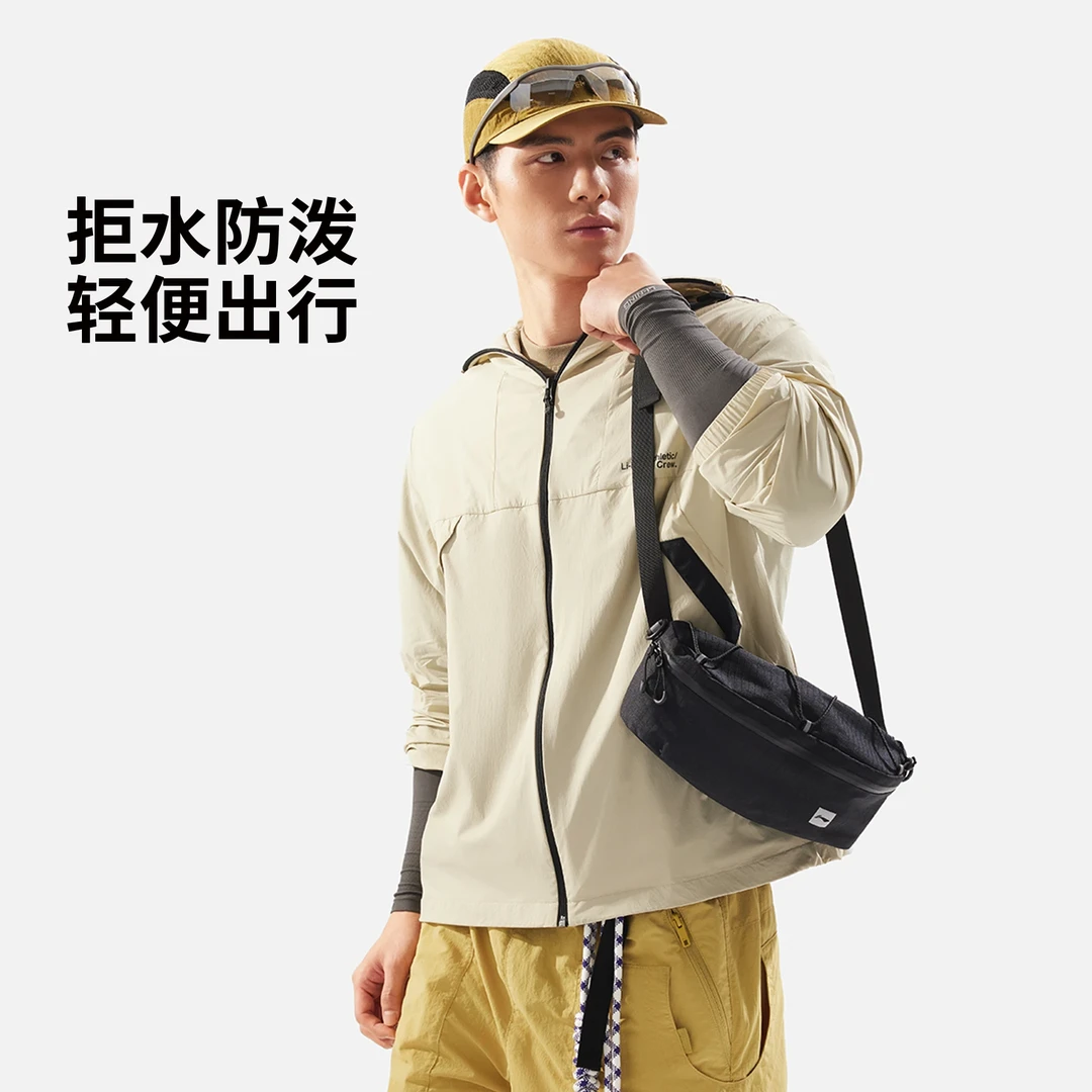 R李宁2025新品健身系列反光腰包ABLV041