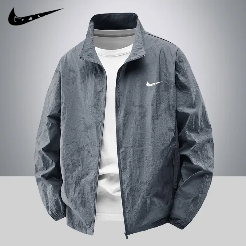 NIIKE正品冰丝防晒衣情侣款夏季防紫外线速干户外钓鱼男士皮肤衣