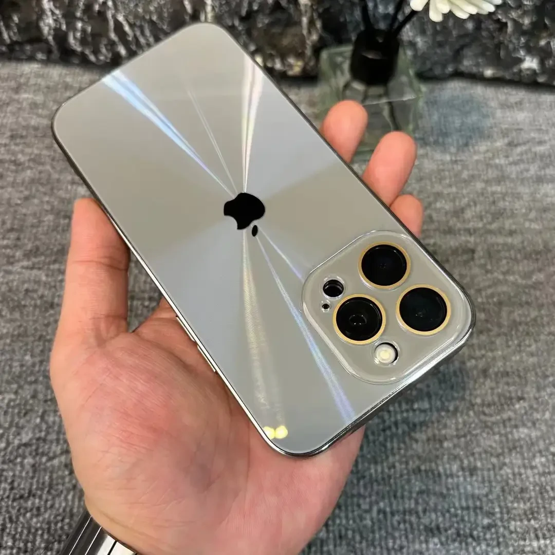 适用于苹果16/15/14/13护镜纳米极光AG磨砂iPhone15promax手机壳