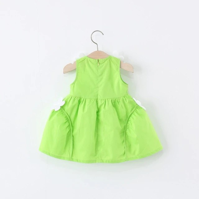 2025新款女童连衣裙夏季儿童女宝宝无袖背心公主裙子洋气小童夏装