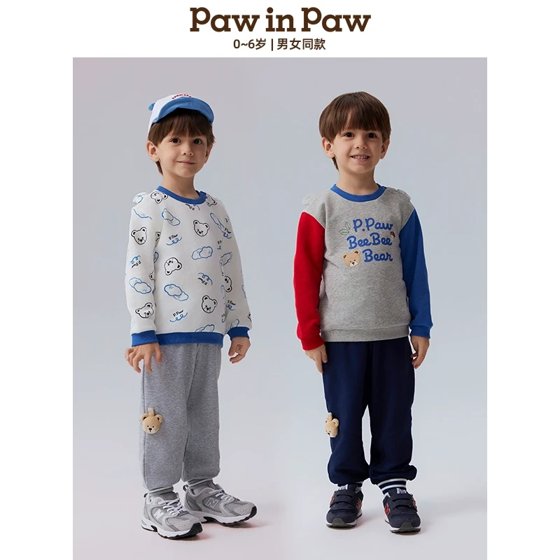 【达人专属】PawinPaw小熊儿童春夏新款索罗娜男女宝长裤PCTMF2291E