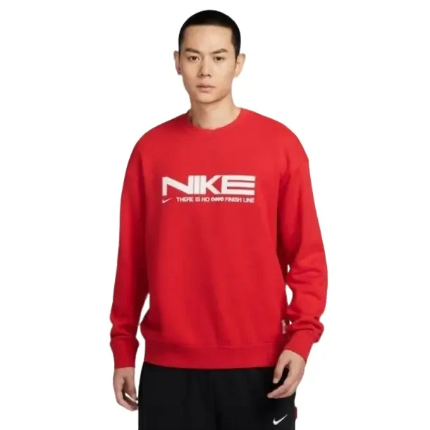 NIKE/耐克男子舒适百搭潮流休闲红色休闲简约长袖卫衣 IB5450-657