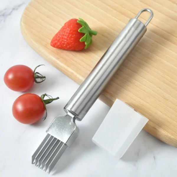 不锈钢切葱切丝多功能多用途家用切菜切丝刀切条切葱器葱丝刀厨房