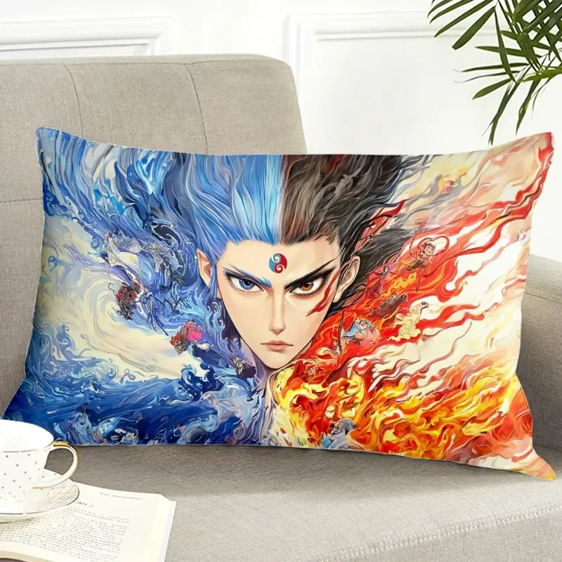 哪吒之魔童闹海枕头敖丙抱枕靠垫儿童抱枕午睡枕套可爱双面靠枕