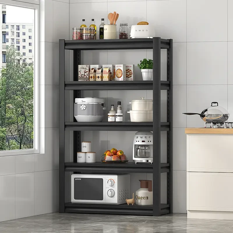 多层加厚厨房置物架仓库仓储货架家用落地厨房货架置物架多层家用