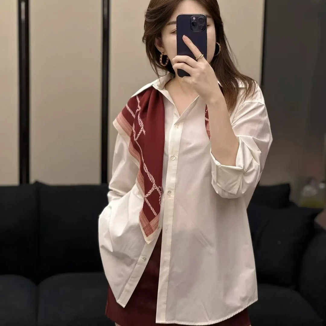 简约气质丝巾小方巾女春季韩版百搭领巾早秋围衬衫