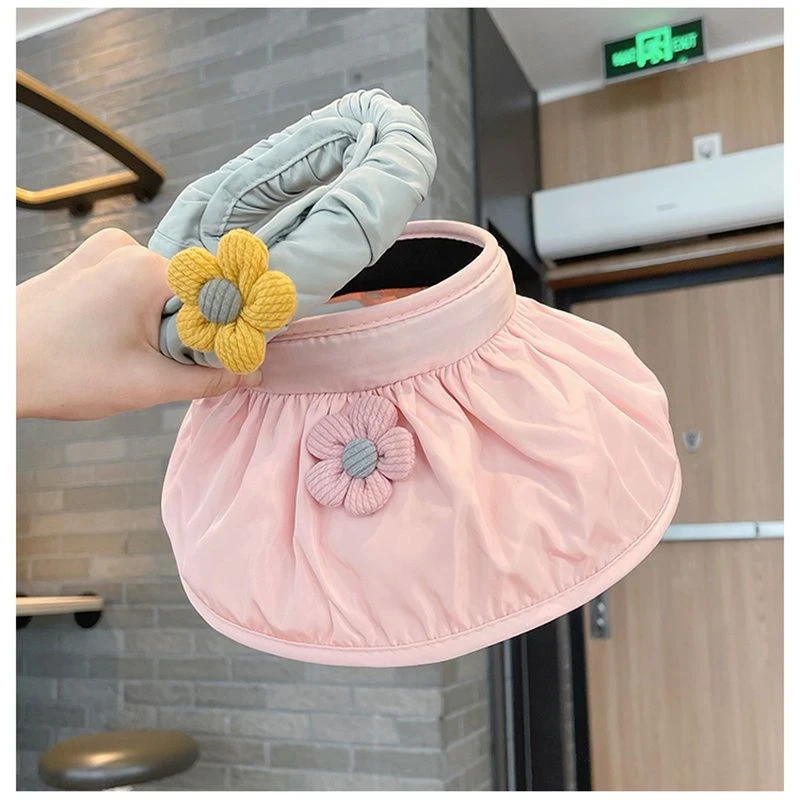 儿童空顶防晒帽男女童帽子夏季太阳帽宝宝遮阳帽亲子贝壳帽潮B066