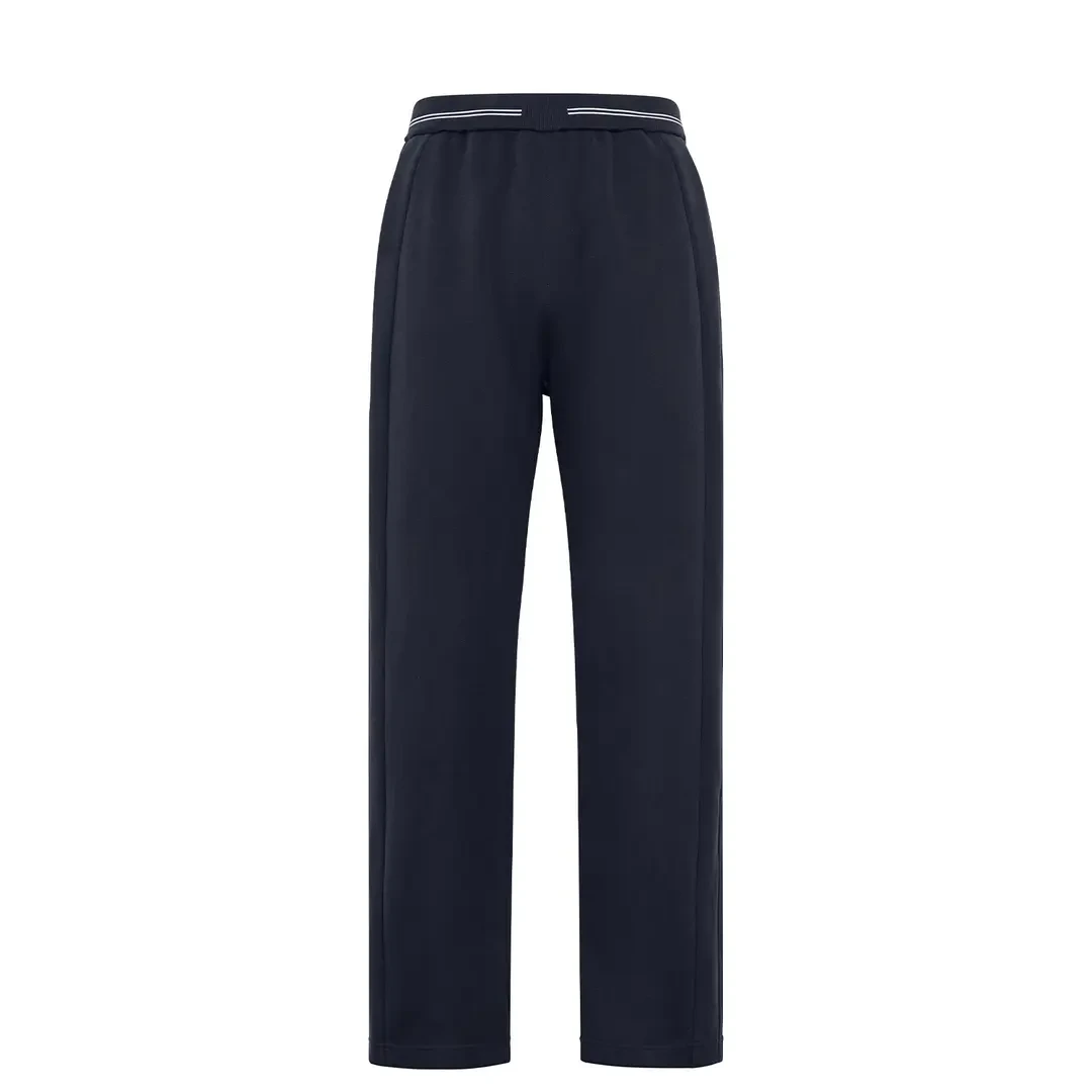 休闲裤男款2025秋冬新款直筒裤子男生百搭透气加厚垂感阔腿长裤男