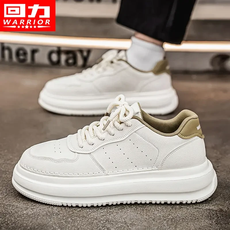 回力男鞋新款秋季透气低帮百搭小白鞋防滑减震干净感痞帅休闲板鞋