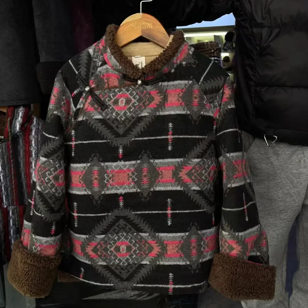 冬季儿童藏式外套加厚男女款