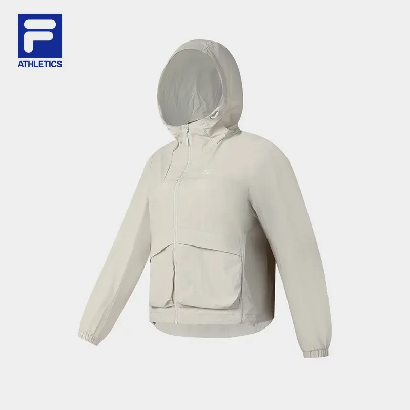 Fila/斐乐男子【回收纱线时尚简约大兜】梭织外套A11W527706F