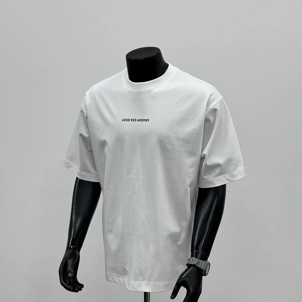 2026年夏季新款美式潮牌T恤纯棉字母休闲百搭短袖重磅纯棉小领口