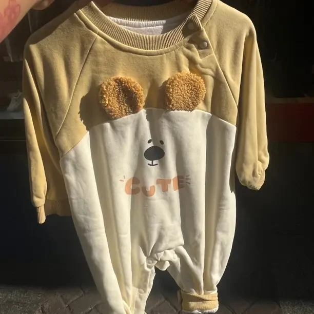 长袖休闲A类春秋爬服哈衣连体衣双层外出服中性款