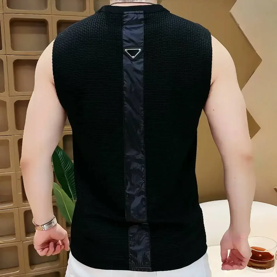 【时尚T恤】新款男士运动凉感健身无痕速干无袖休闲透气背心