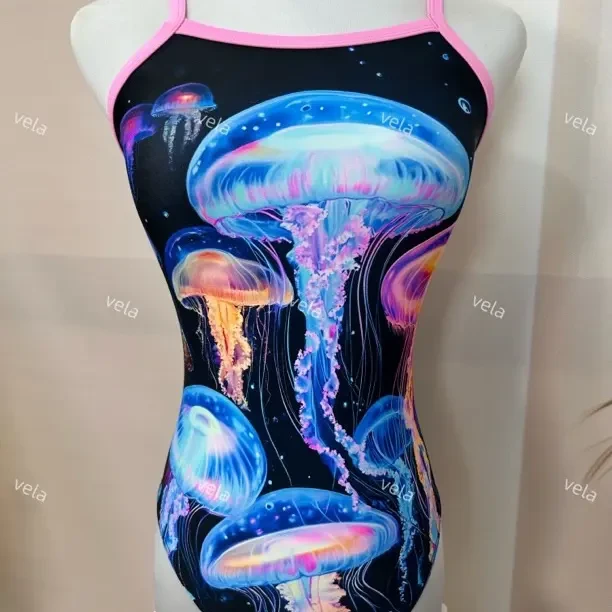 专业竞技泳衣高级感修身显瘦（单层不带垫中叉款）