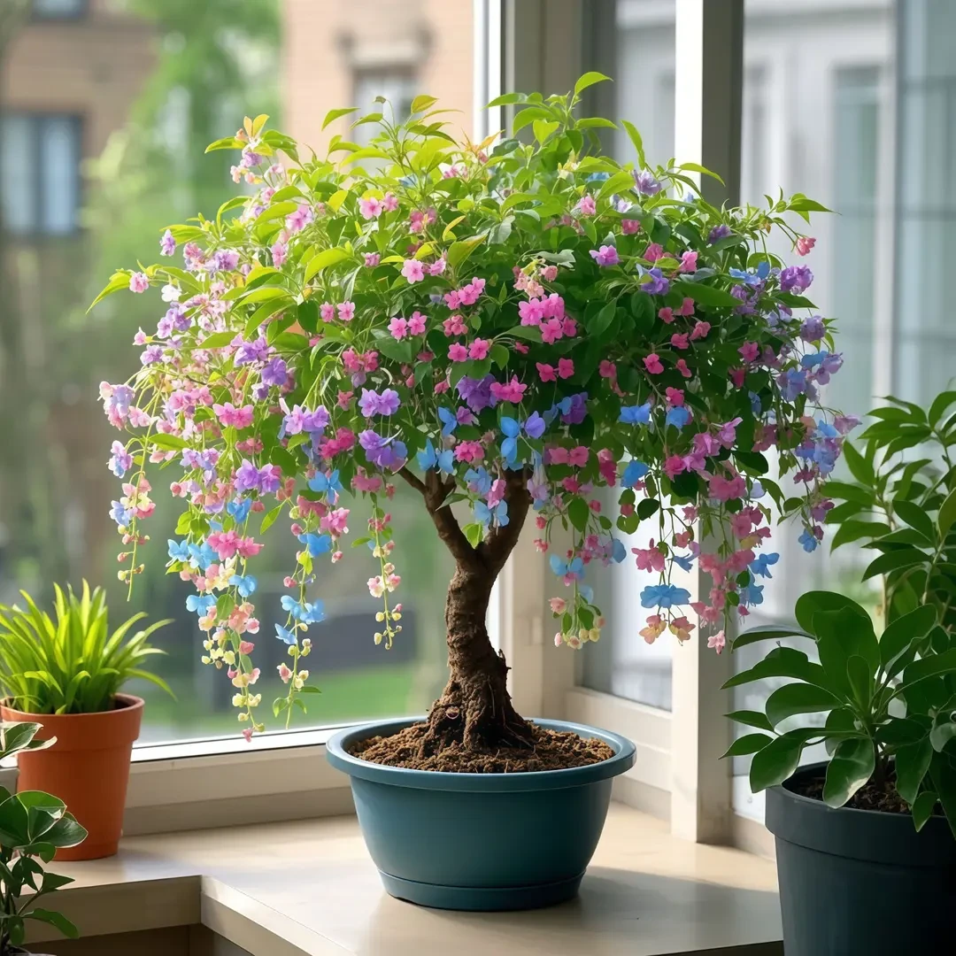 四季开花金丝吊蝴蝶苗庭院地栽阳台盆栽盆景绿植花卉室内外好养护
