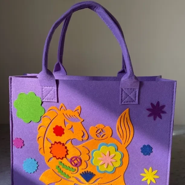 马到福到-小马毛毡包DIY材料包