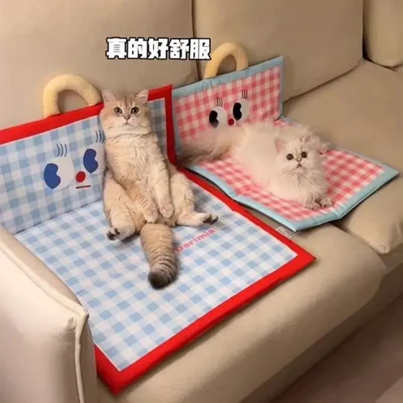 宠物冰垫猫咪冰垫夏天睡觉垫子夏季狗狗凉席降温狗窝防水猫窝凉垫