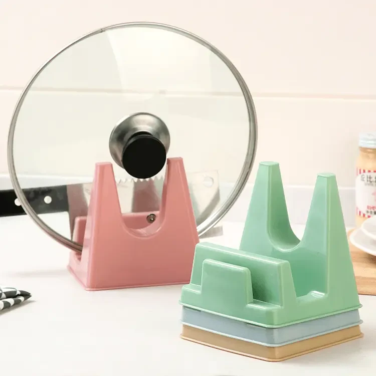 锅盖架坐式免打孔菜板收纳架厨房立式置物架锅盖支架案板架砧板架