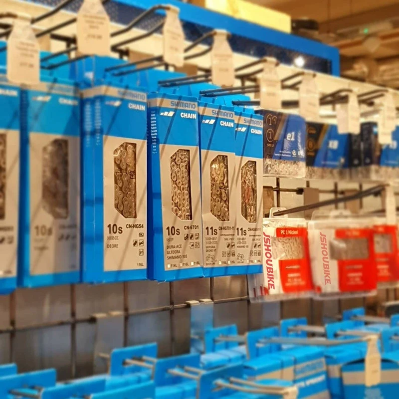 喜玛诺链条8山地9公路10ut11 da12速27自行车通用变速链条配件