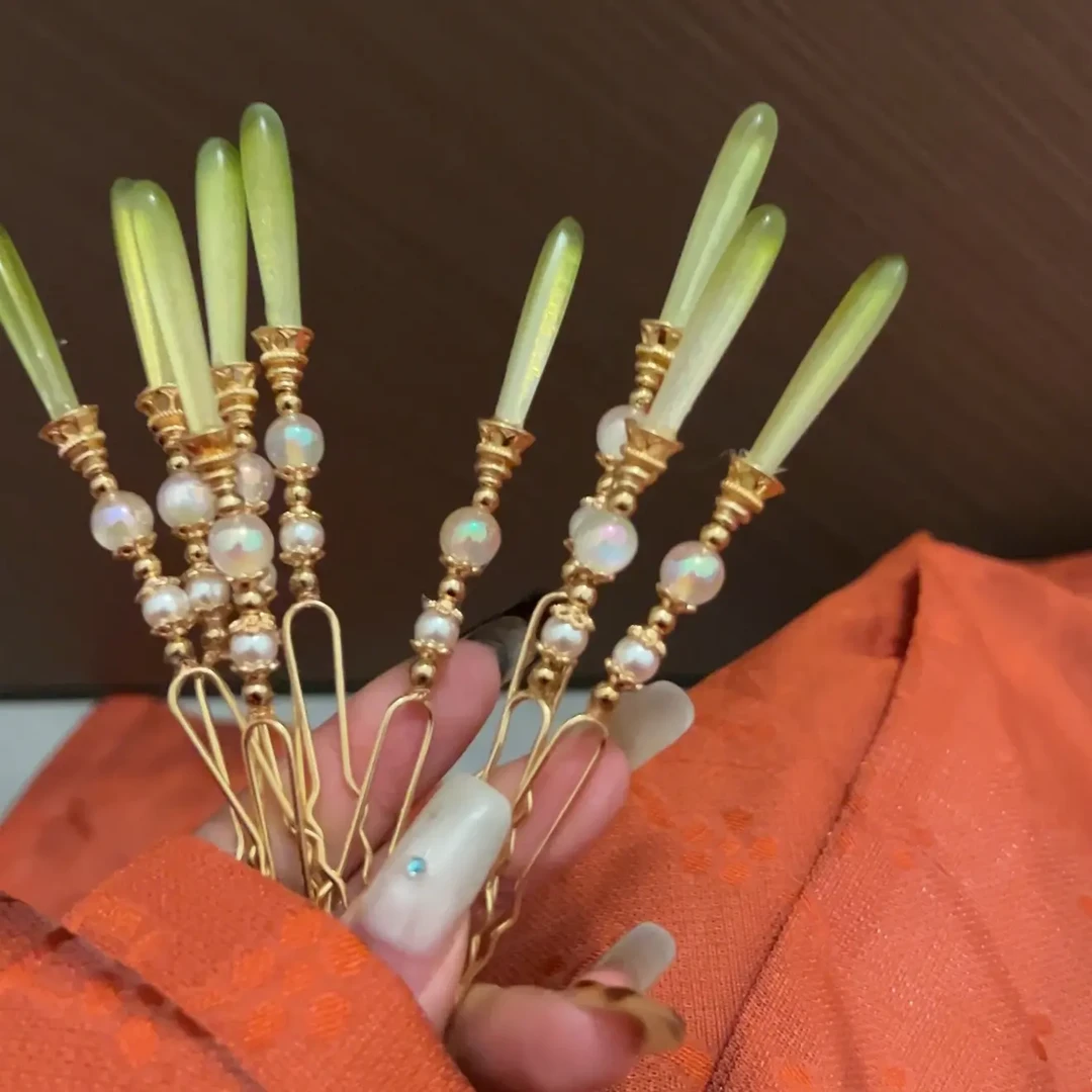 烟萝簪棍发簪古风汉服配饰发钗发饰