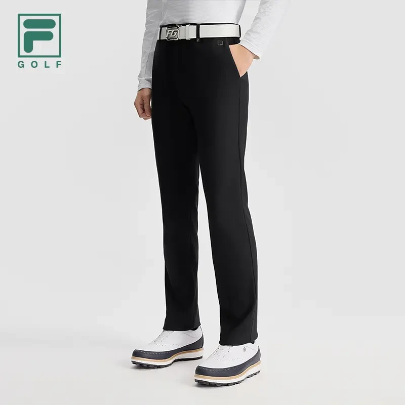 Fila/斐乐男款【高质感高尔夫长裤】春季直筒弹力运动裤A11M515602F