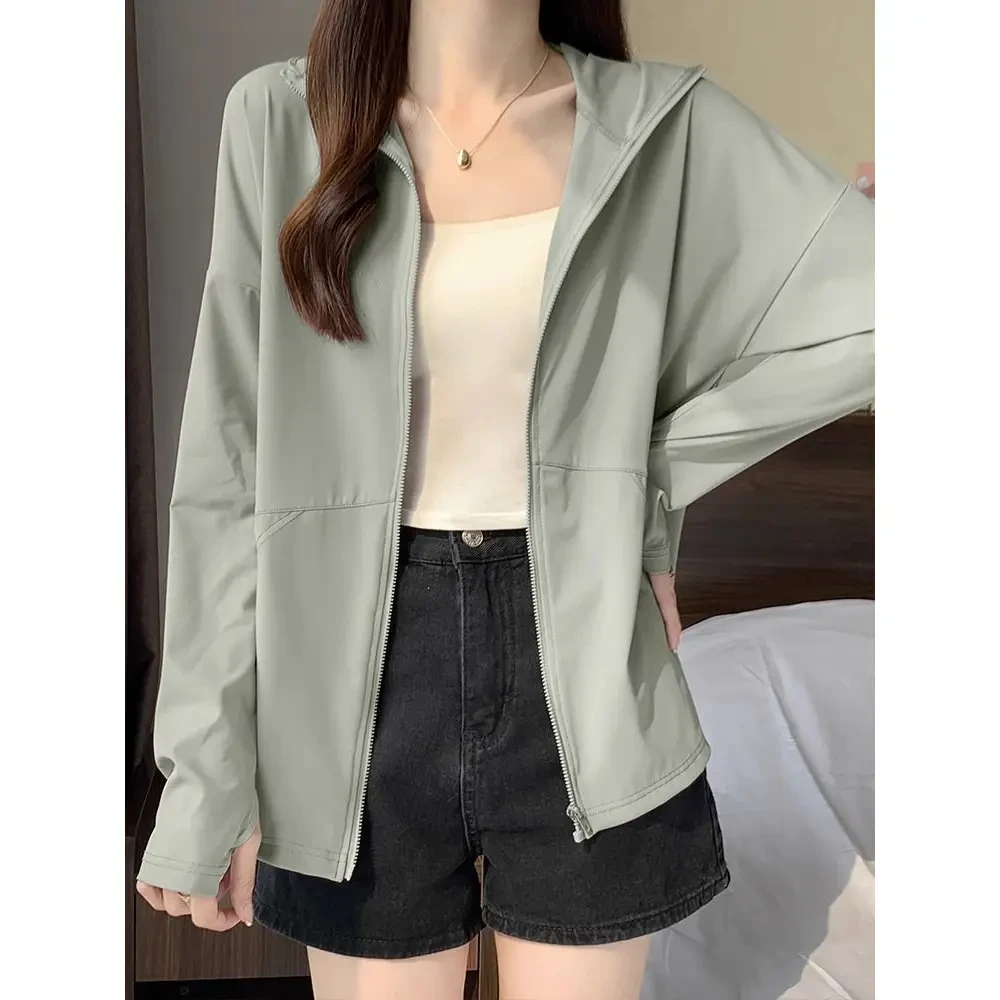 防晒衣女款2025新款女孩正肩透气防晒服防紫外线夏季薄款清凉外套