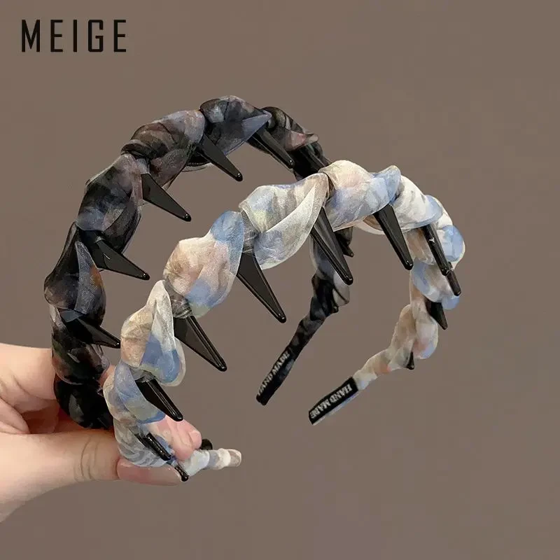 发箍女2025新款日常外戴高级感洋气时尚百搭洗脸防滑超好看的箍