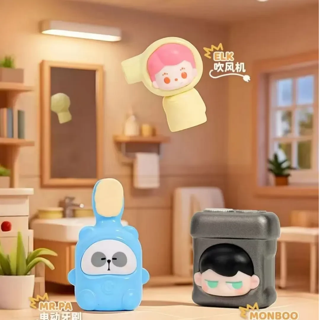 【拆盒】玩具城市电器小萌队盲袋萌粒DIY手办潮玩盲盒摆件