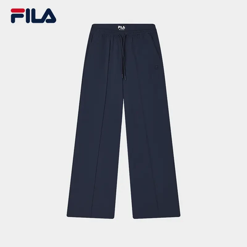 Fila/斐乐2025年秋季新款女士户外运动百搭梭织长裤F11W535801F