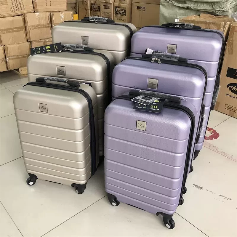 出口单！3个装高品质一套拉杆箱万向轮登机箱20寸24寸28寸旅行箱