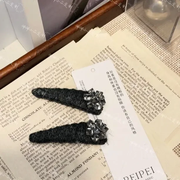 【PEI】秋意/时尚BB夹原创发夹法式轻奢女气质百搭边夹