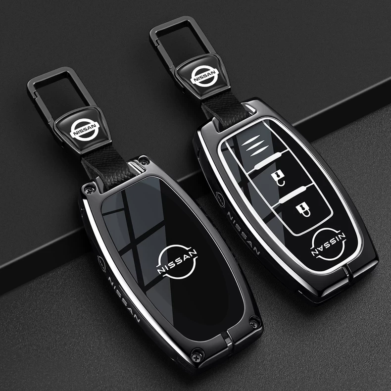 日产钥匙套高级2025款新天籁奇骏逍客尼桑阳光楼兰蓝鸟骐达金属壳