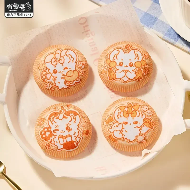 有兽焉小饼干系列 马口铁徽章动漫卡通吧唧周边徽章