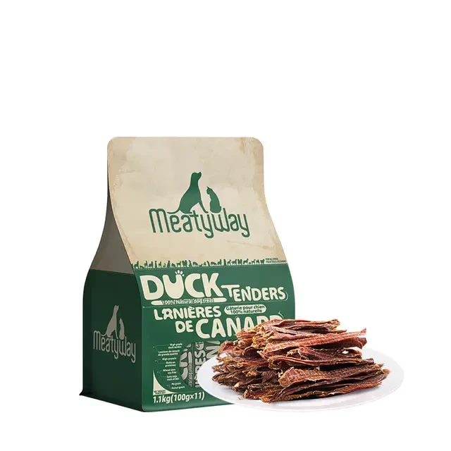 【会员商店】爵宴(Meatyway)宠物零食 纯脆鸭肉干 （京东/顺丰）包邮