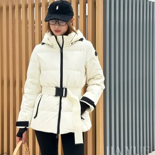 立领双排扣山系风街头风女防风羽绒服