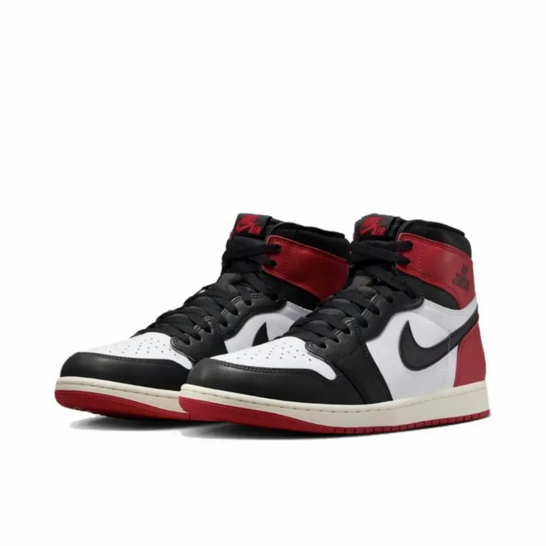 NIKE/耐克正品男鞋 AJ1 RETRO HI OG黑红脚趾高帮板鞋-DZ5485-106