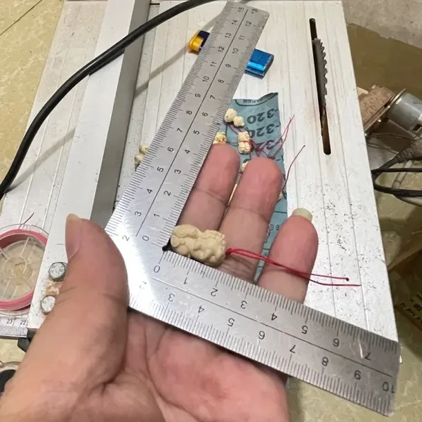 只买单纯的吊坠，没带链子，属的性质。木质吊坠 小米椒木招财玉貔貅