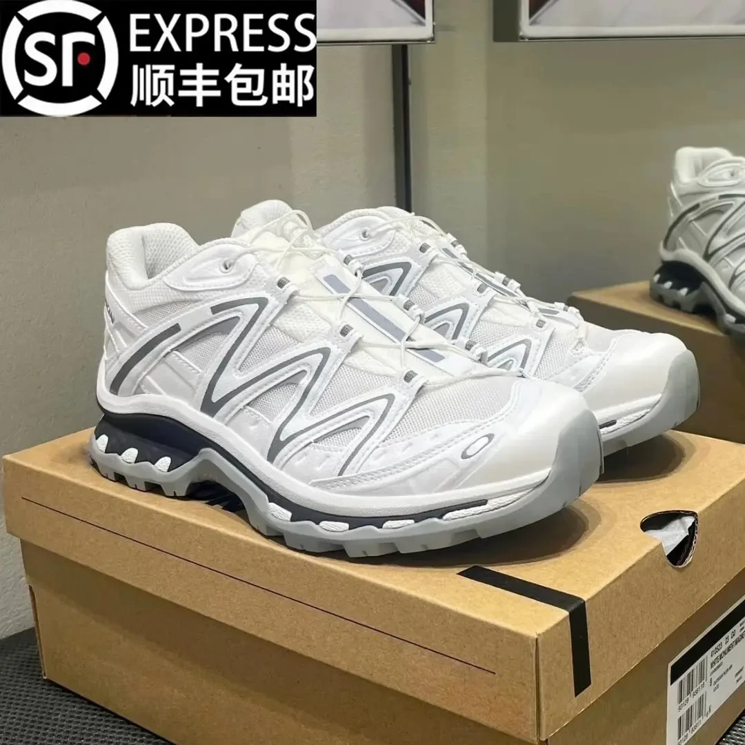 专柜过验XT-Quest白色户外徒步登山鞋男女厚底防滑减震休闲跑步鞋