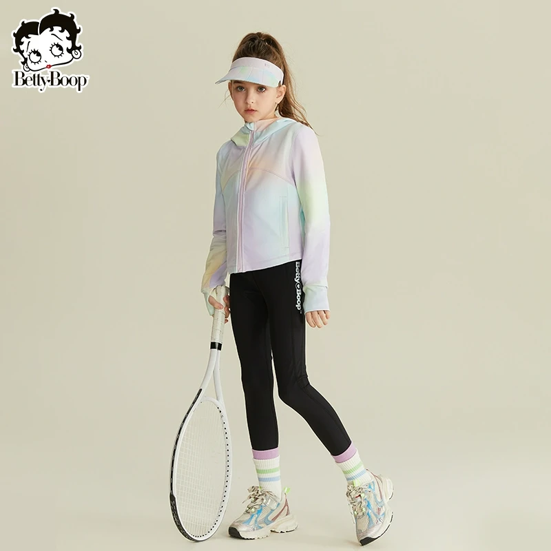 贝蒂童装女童潮流时尚修身运动裤子2025年春季新品儿童裤子25085