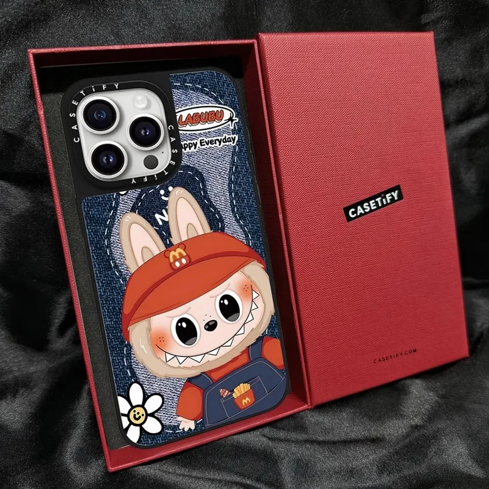 CASETi联名可爱牛仔拉布布labubu磁吸MagSafe适用苹果16ProMax手