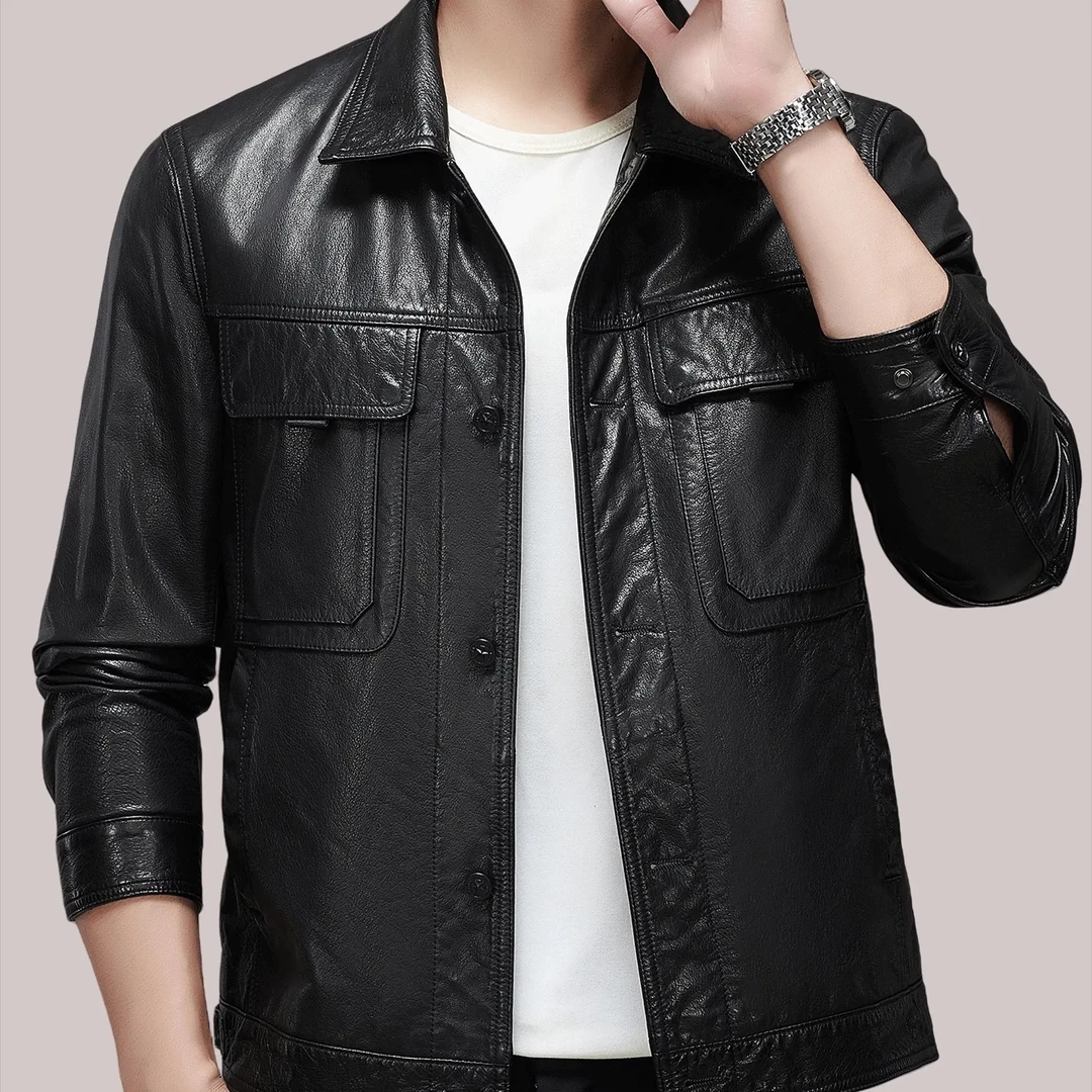 瑕疵皮衣~默认微瑕磨损~介意勿拍（实物以直播间为准，没有运费险）