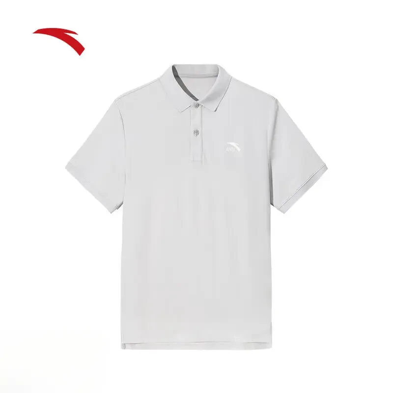 安踏POLO衫男士短袖2025新款夏季休闲透气t恤运动上衣152528121