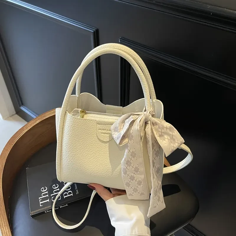 菜篮子手提包包女2025新款韩版时尚女士通勤手提包百搭休闲斜挎包