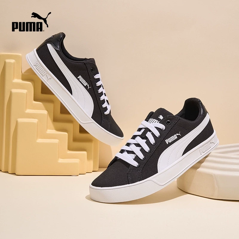 【小白鞋】PUMA彪马官方男女低帮经典百搭帆布板鞋 SMASH 374754