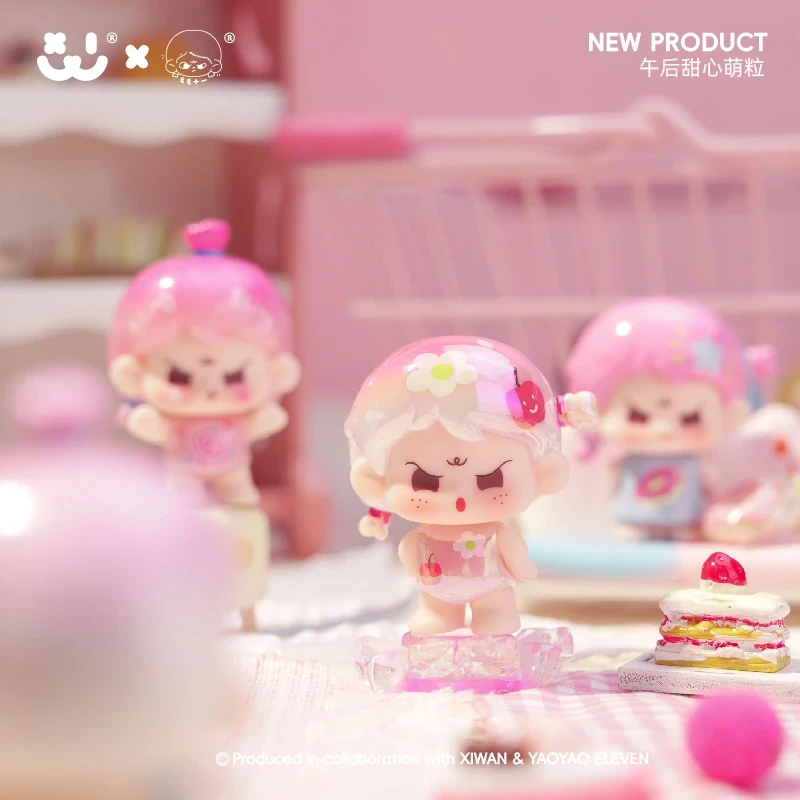 【直拆】喜玩&幺幺十一二代小E午后甜心萌粒可爱潮玩盲盒