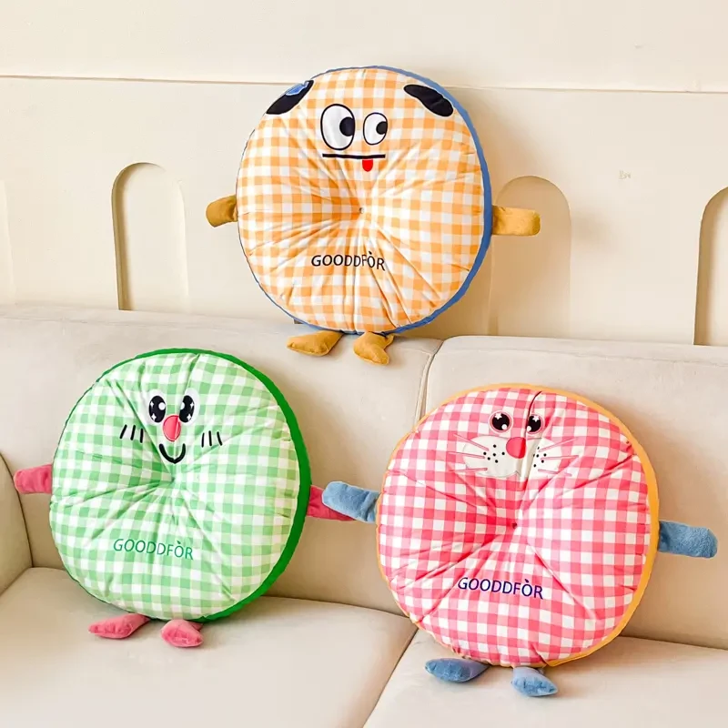 可爱卡通椅子坐垫高颜值防屁垫适用于宿舍办公室飘窗地垫抱枕M350