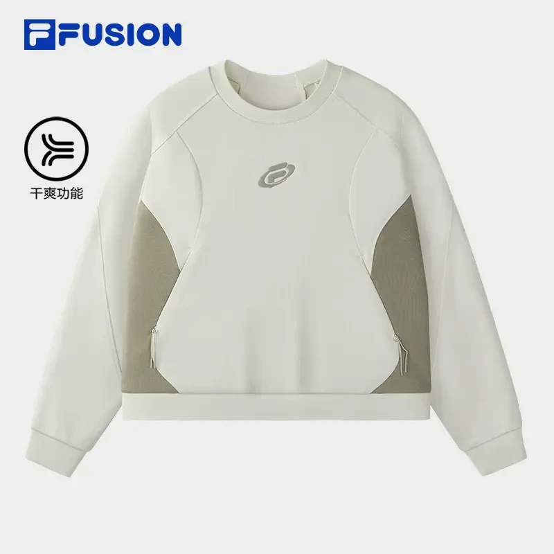 Fila/斐乐女秋季新款【吸湿速干宽松亲肤柔软百搭】卫衣T11W531201F